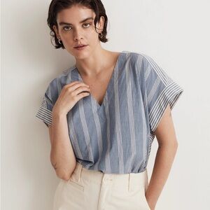 Madewell, Crinkle Cotton boxy Women's Top